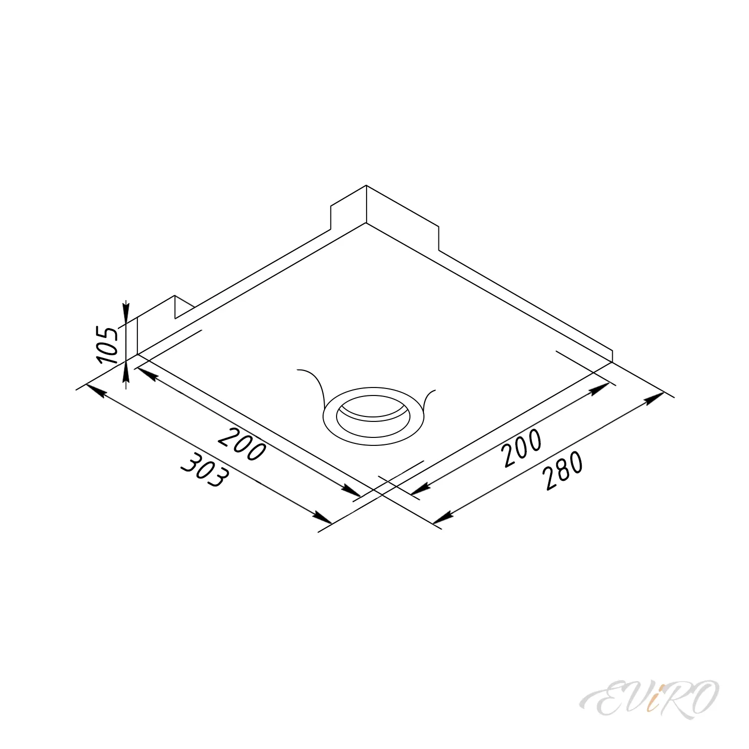 Потолочный светильник EViRO ВПС 13 max