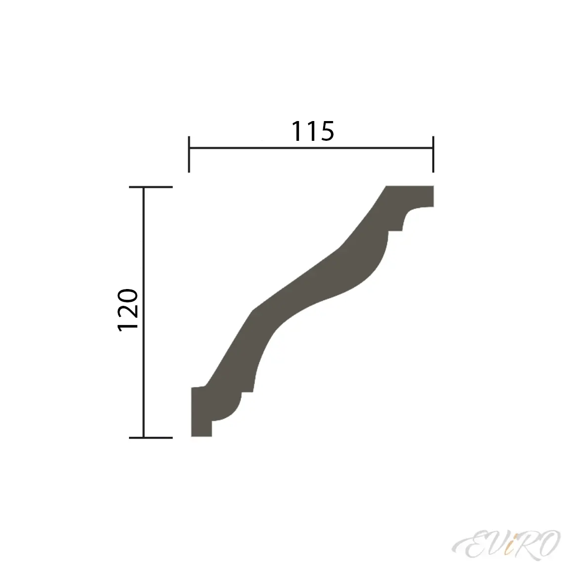 Карниз EViRO Модель 1.50.133
