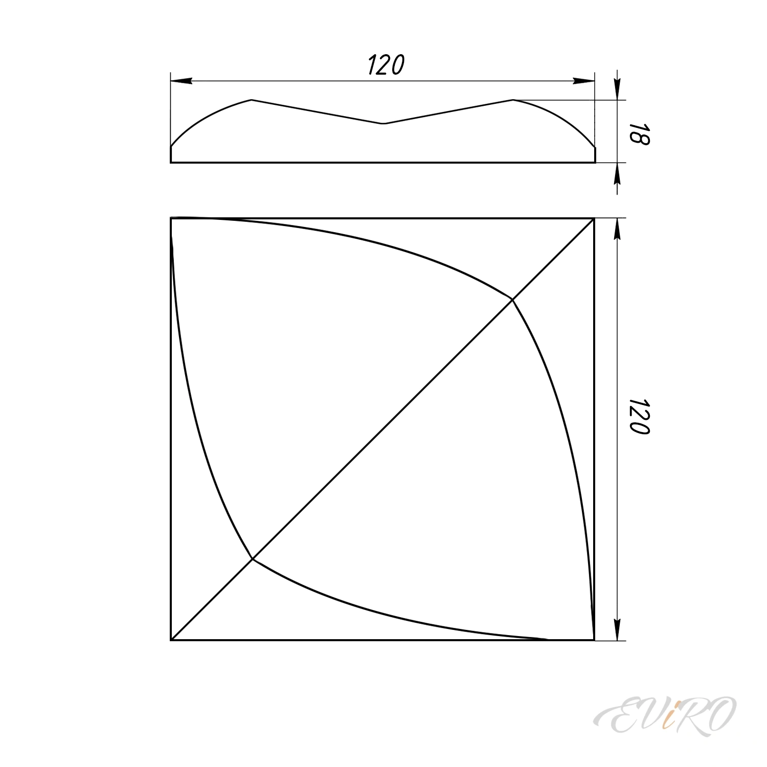 Гипсовая 3D панель EViRO Mosaic