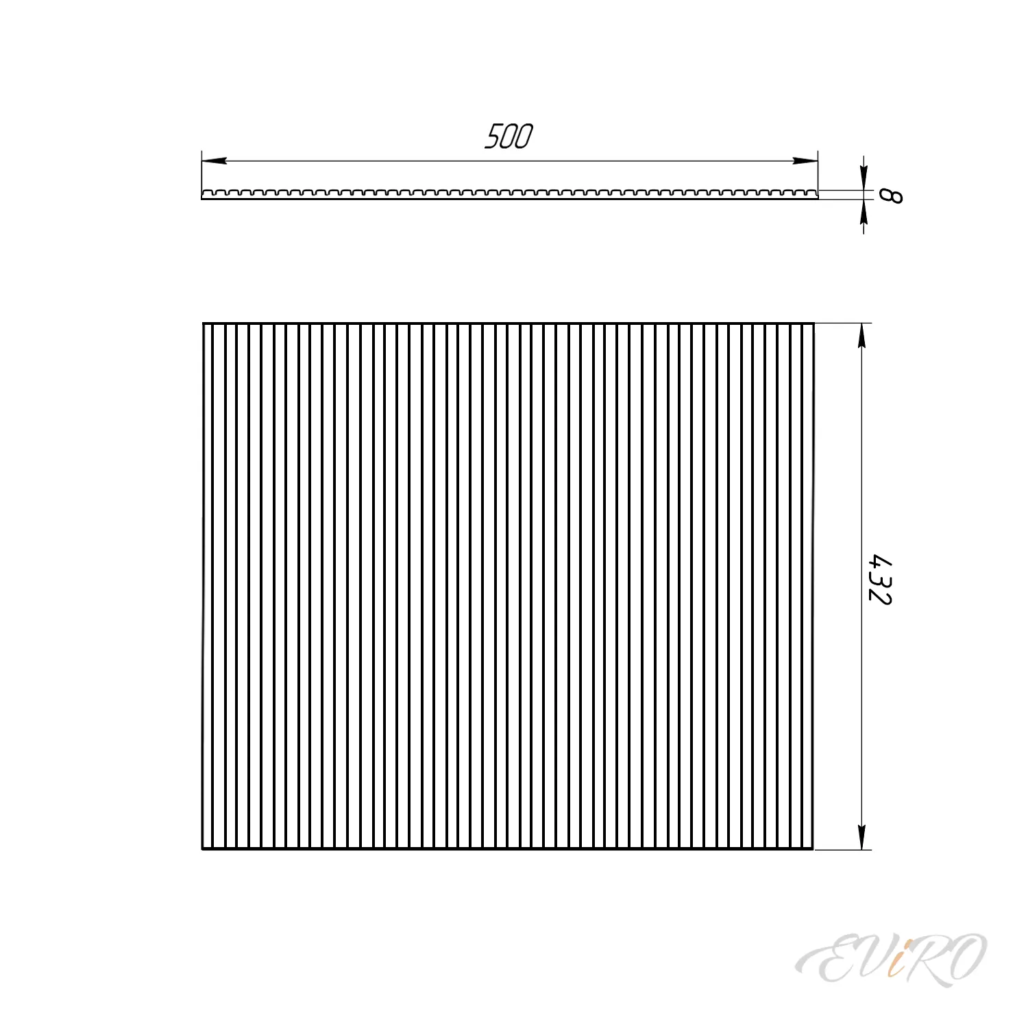 Гипсовая 3D панель EViRO Rollers
