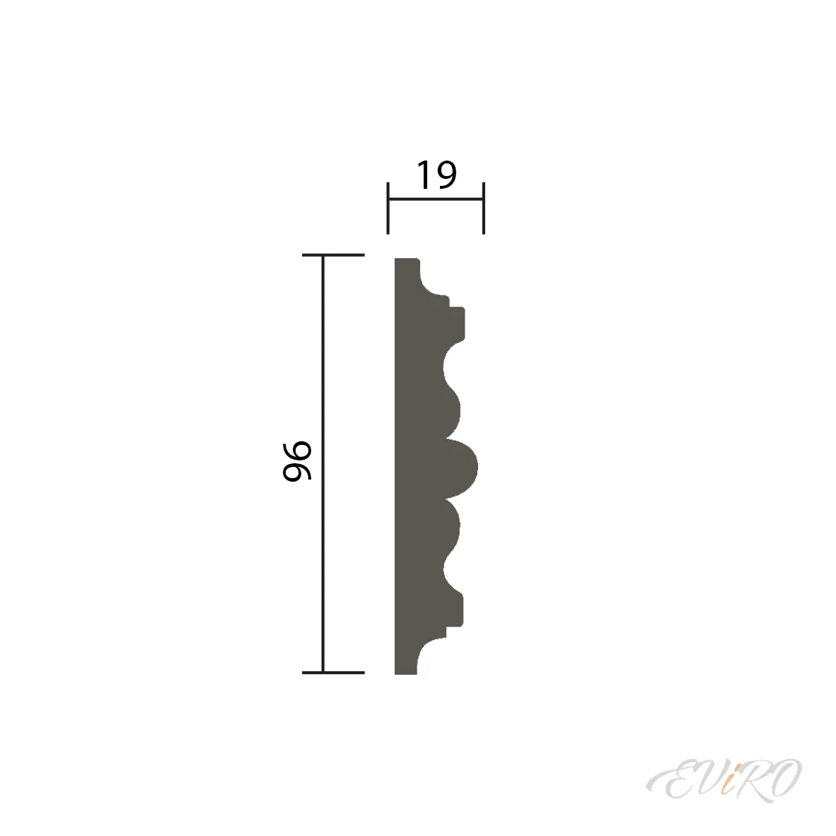 Молдинг EViRO Модель 1.51.310