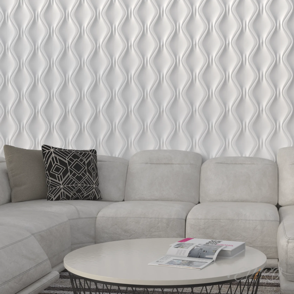 Гипсовая 3D панель EViRO Змейка