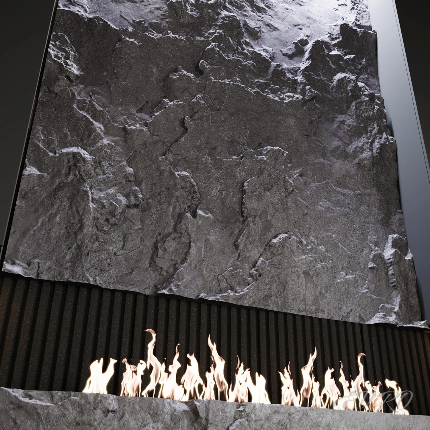 Гипсовая 3D панель EViRO Rock Slabe